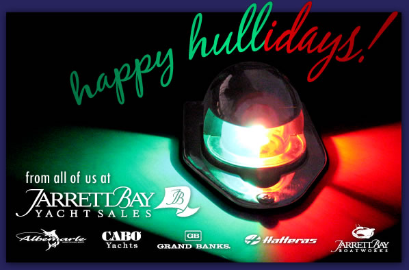 Happy Holidays from Jarrett Bay Yacht Sales