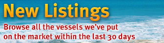 New Listings - Boats listed on the market within the last 30 days